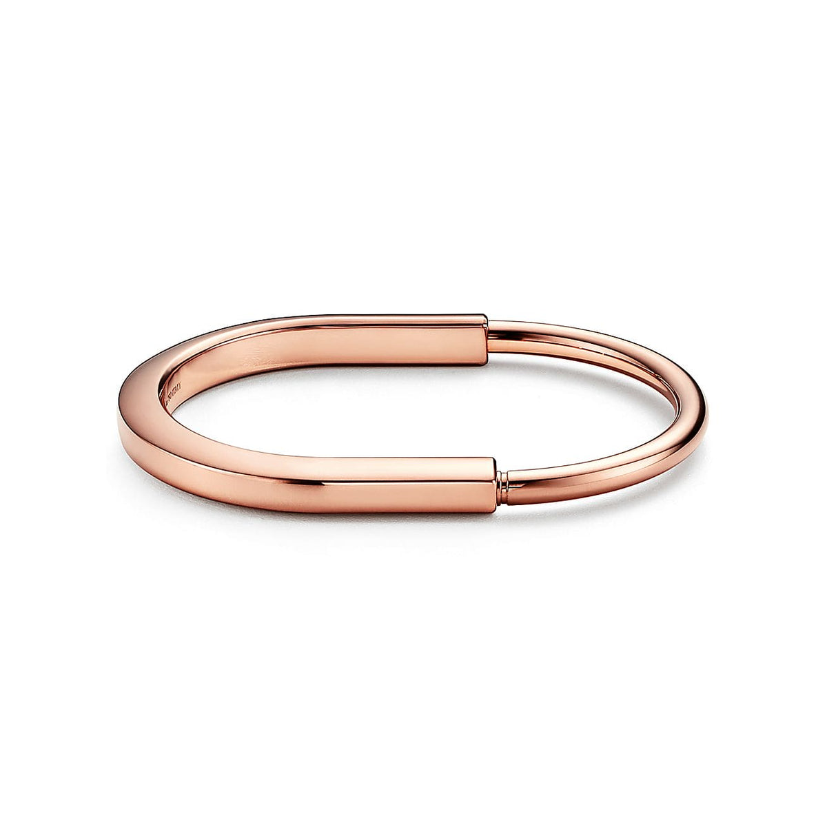 18K Tiffany Lock Bangle Bracelet