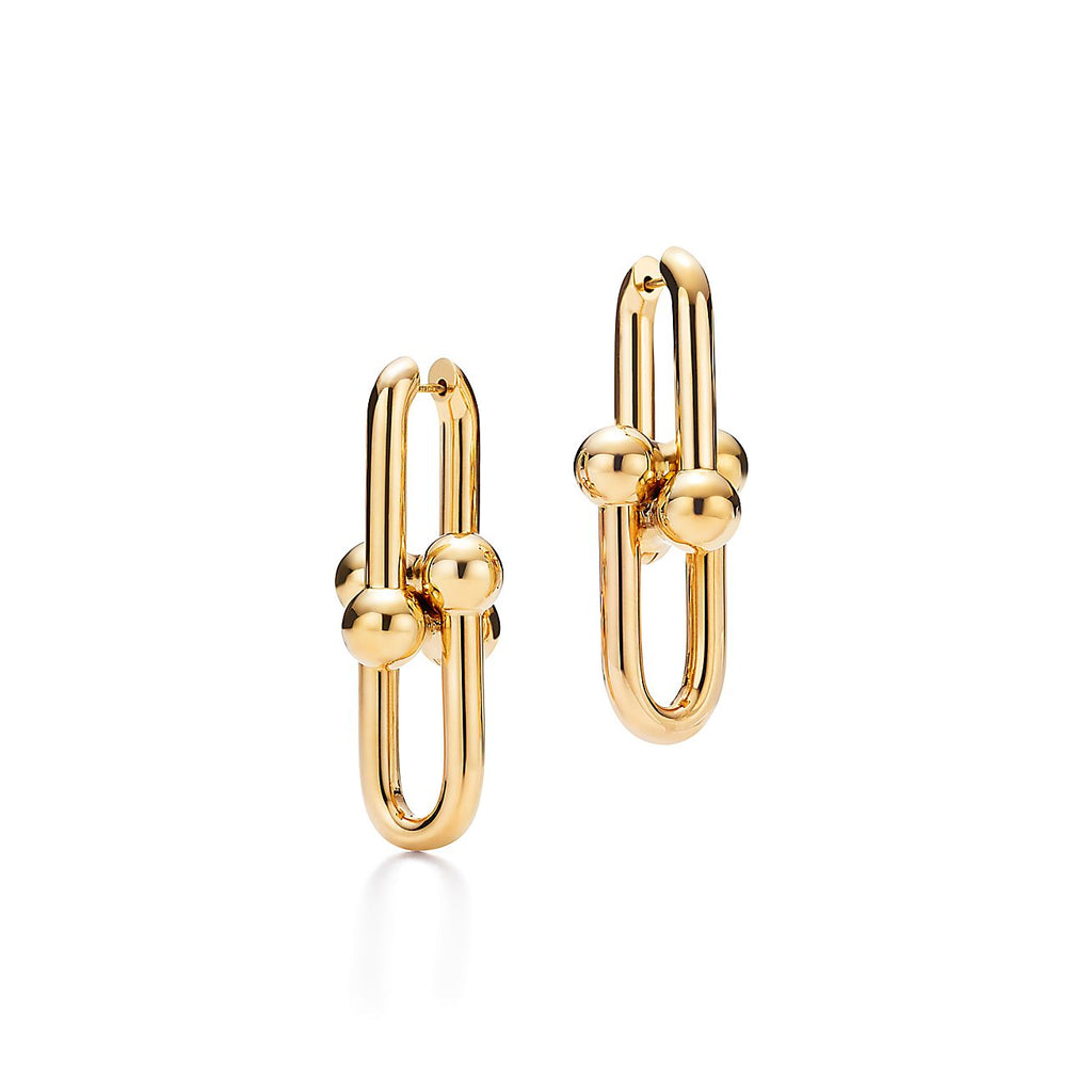 18K Tiffany HardWear Extra Large Link Earrings