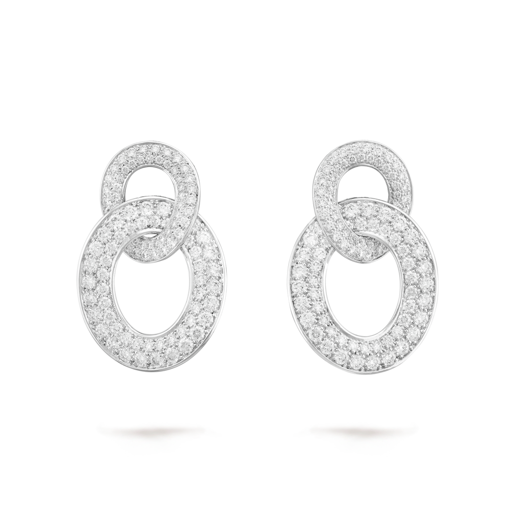 18K Olympia Diamonds Earrings