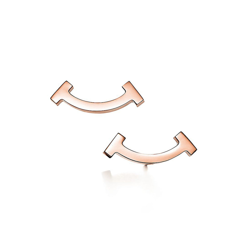 18K Tiffany Smile Earrings