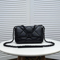 CHANEL 19 FLAP BAG 26CM ALL BLACK