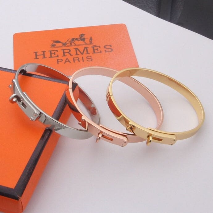 18K Yellow Gold Kelly Hermes Bracelet