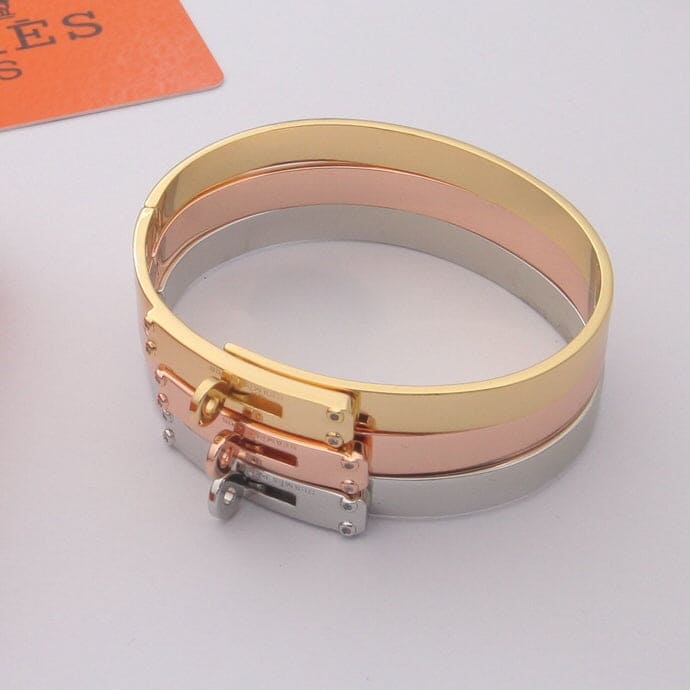 18K Yellow Gold Kelly Hermes Bracelet
