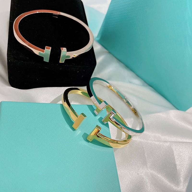 18K Tiffany Square Bracelet