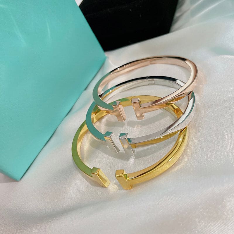 18K Tiffany Square Bracelet