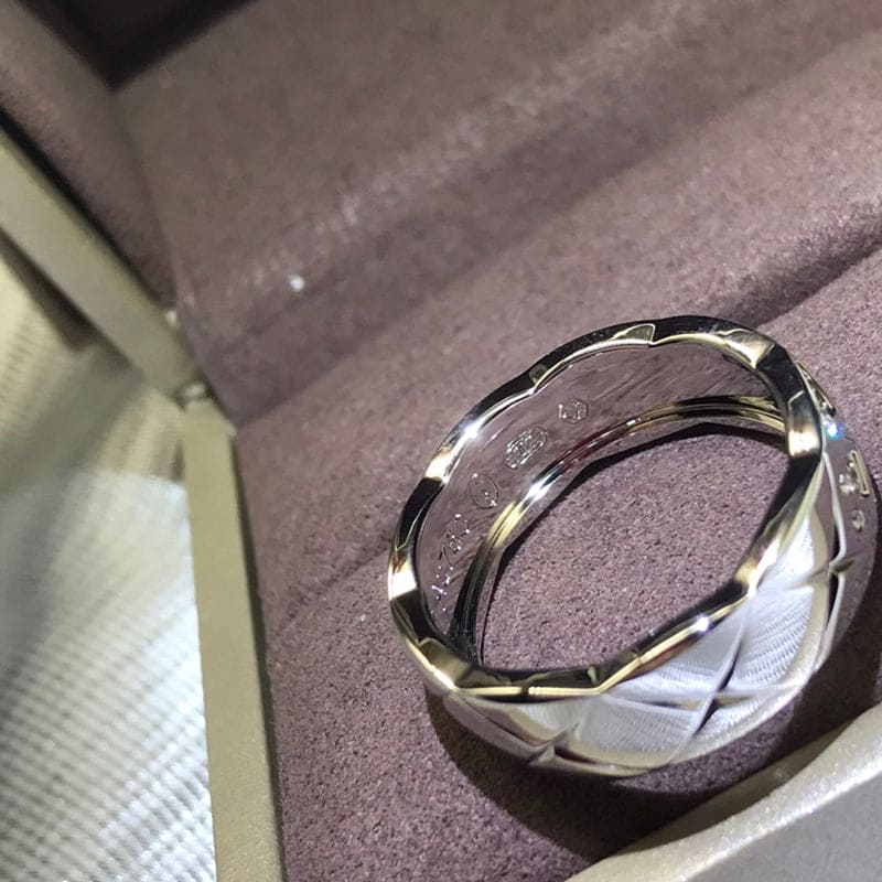 18K White Gold  Chanel Coco Crush Diamonds Ring