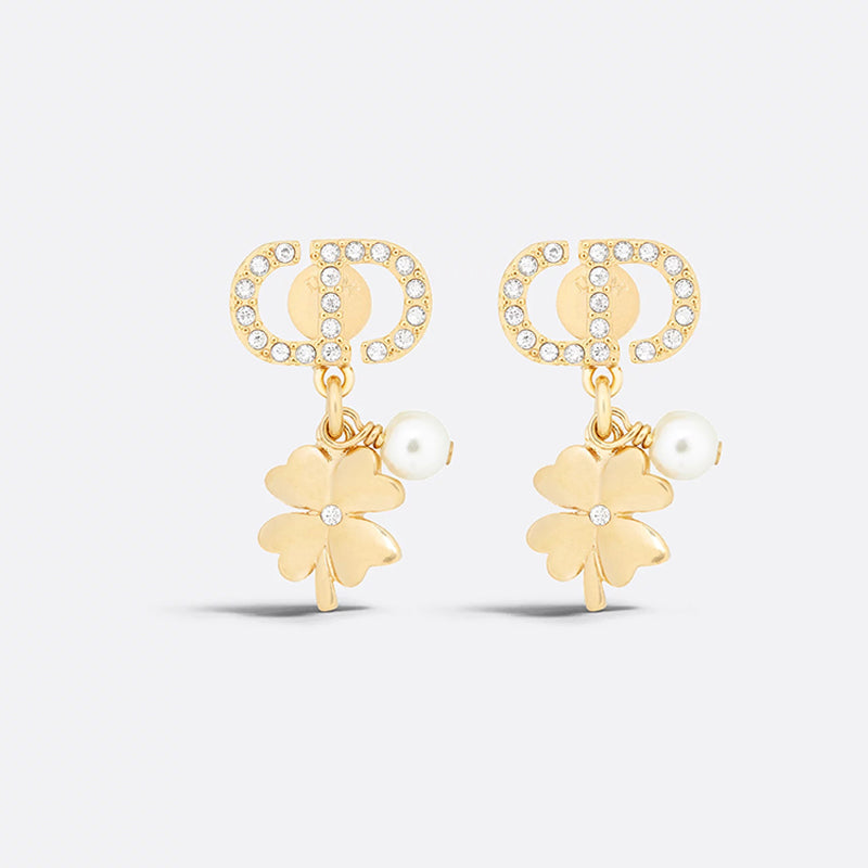 18K Petit Dior Lucky Charms Earrings