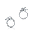 18K Tiffany Victoria Diamonds Earrings