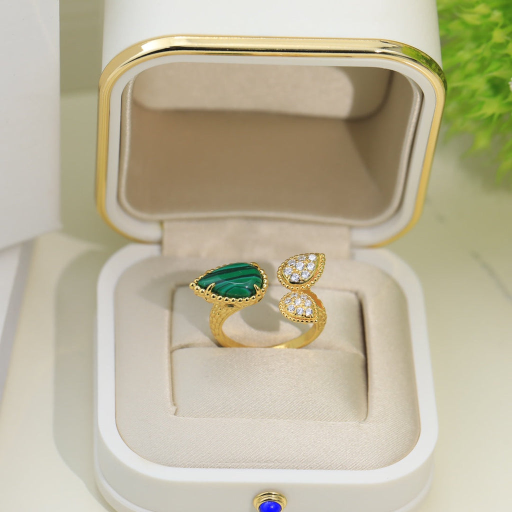 18K Serpent Boh¨¨me Diamonds Ring