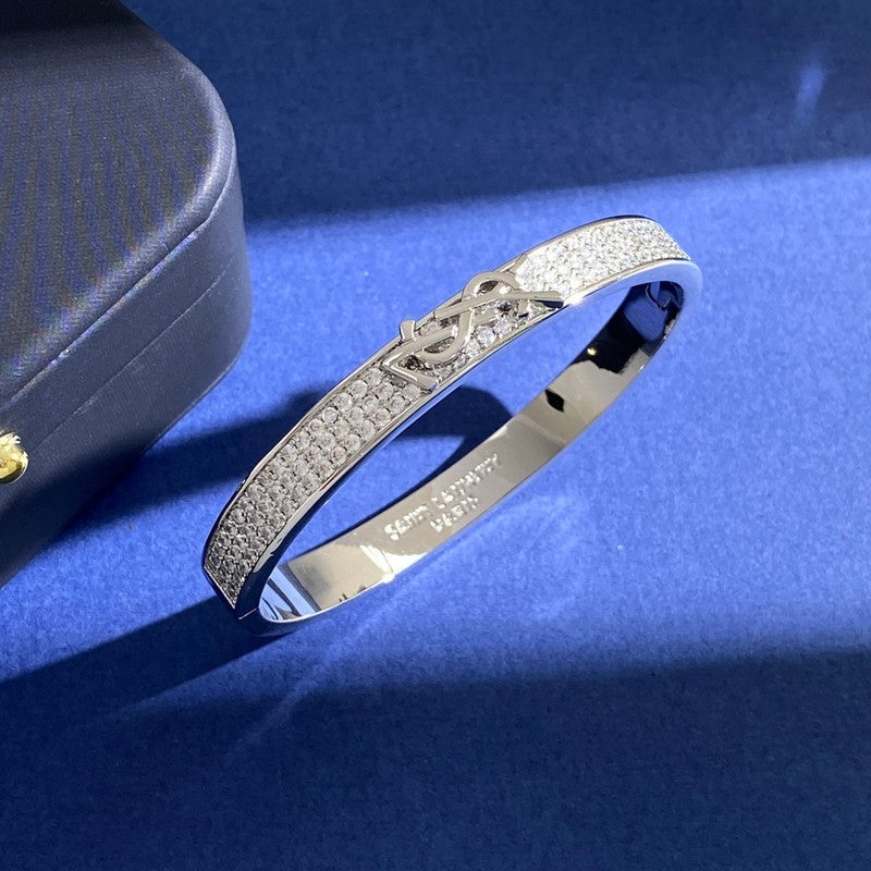 18K YSL Diamond Bracelet