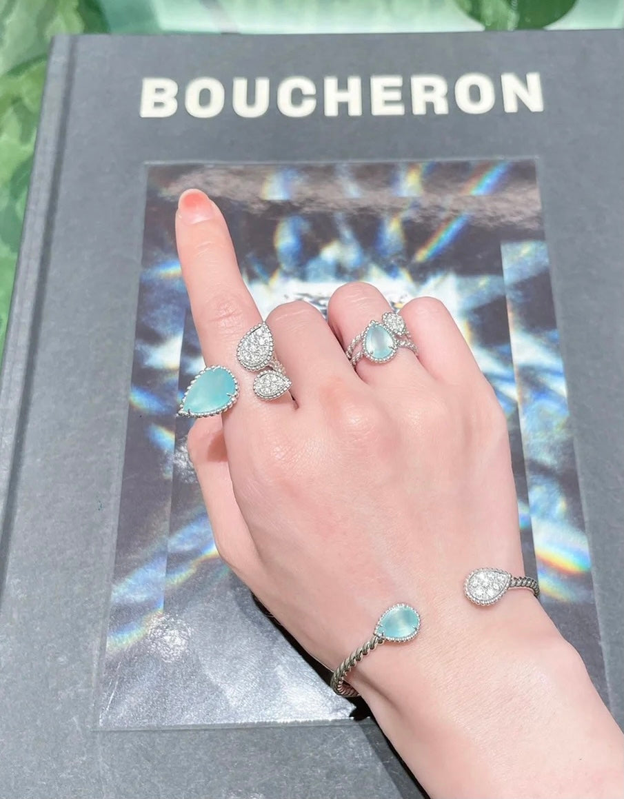 18K Serpent Boh¨¨me Diamonds Ring