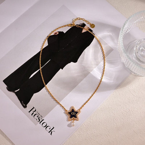 18K Petit Dior Lucky Baroque Necklace