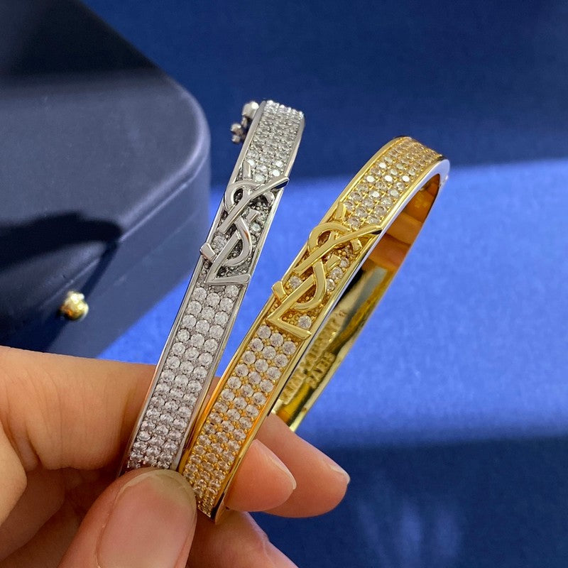 18K YSL Diamond Bracelet