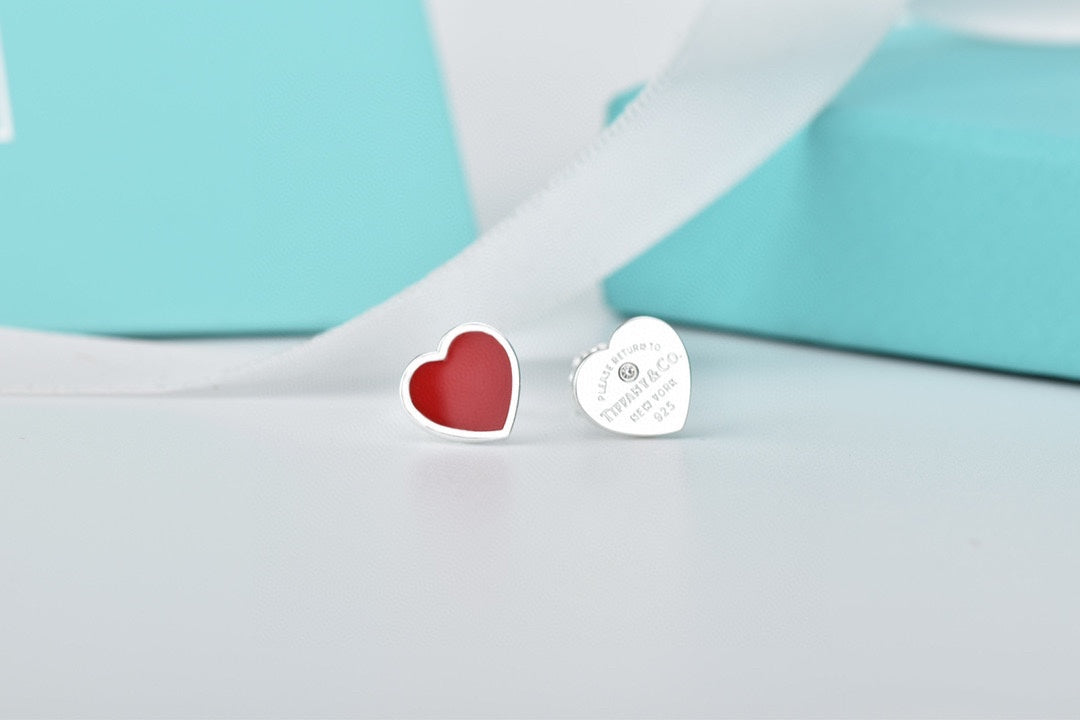 18K Return to Tiffany Heart Earrings
