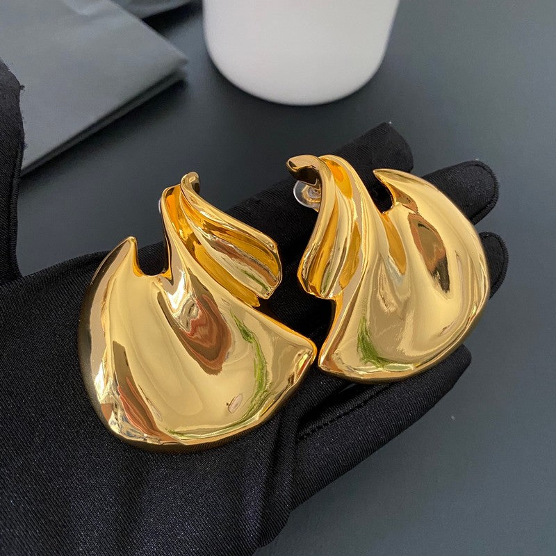 18K YSL Gold Earrings