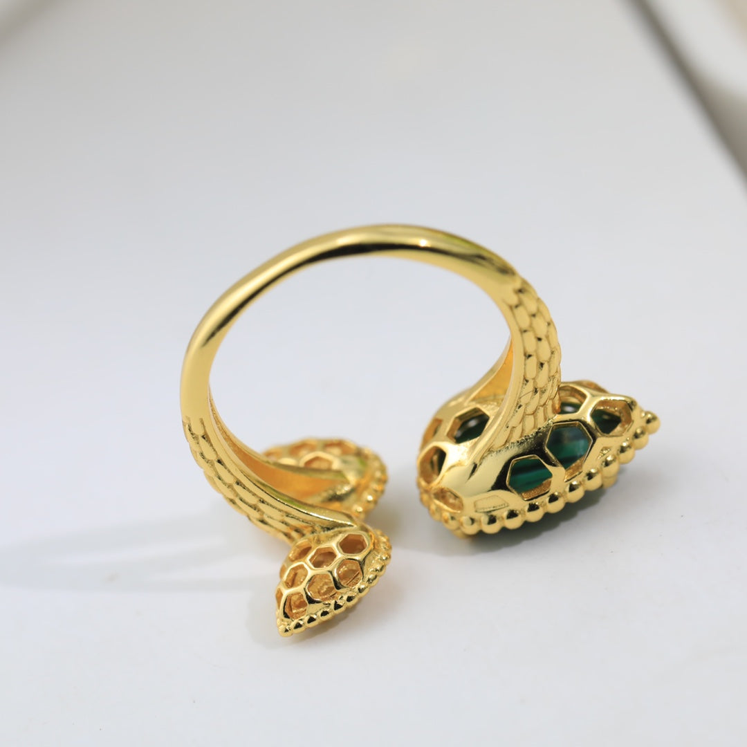 18K Serpent Boh¨¨me Diamonds Ring